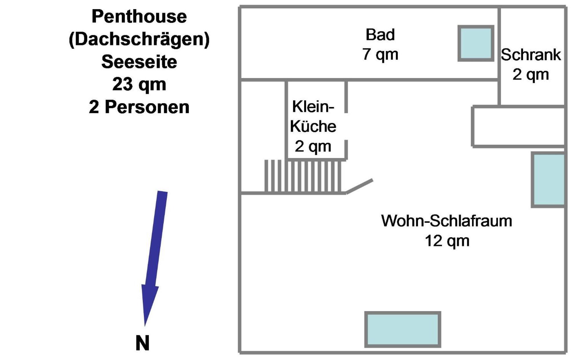 קושהאבן Dachgeschosswohnung Fuer 2 Personen מראה חיצוני תמונה